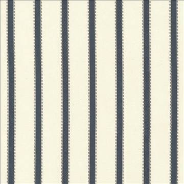 Kasmir Fabrics Stripe Delight Navy Fabric 